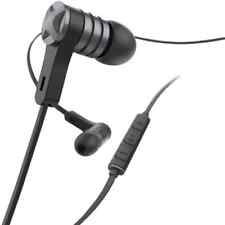 Hama Kopfhörer "Intense", In-Ear, Mikrofon, Flachbandkabel, Schwarz, 00184018