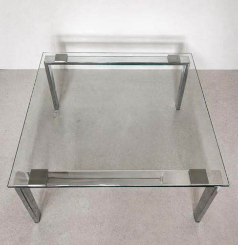 Moderner glas couchtisch - moderner, mit