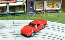 Faller AMS roter Porsche 904 GT mit Flachankermotor für die Faller Stadtautobahn