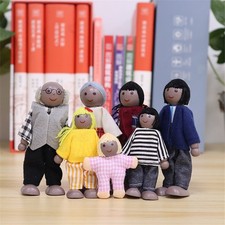 Familie Puppenhaus Holz