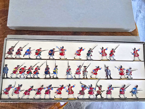 Zinnfiguren set offizin - set,