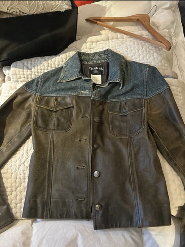 Chanel leder denim - chanel, taschen
