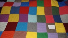 patchwork decke handarbeit