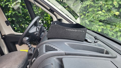 Handyhalterung mit ablagefach - mit,