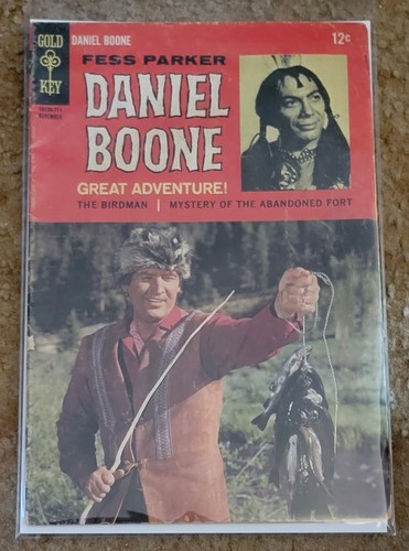 Daniel boone gold key - key, mike