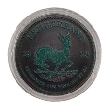 1 UNZE 999 SILBER - AFRIKA KRÜGERRAND / SPRINGBOCK - SILBERMÜNZE - SILBERBARREN