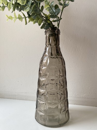 Glas blumen vase waben prismen - blumen,