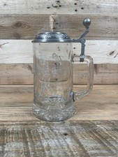 ALWE Golfer Etched Glass Beer