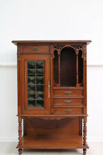 Vertiko Jugendstil Halbschrank Antik Nuss Schrank Deutschland Sch736