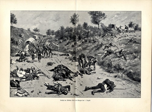 Ernst zimmer kriegsmaler szene - ernst,