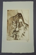 Horst Janssen Selbstbildnis