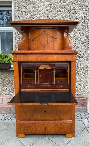 Biedermeier sekretär birke - sekretÄr,