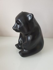  KERAMIKFIGUR  BÄR / SCHWARZE