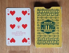 Altes reklame kartenspiel - altes,