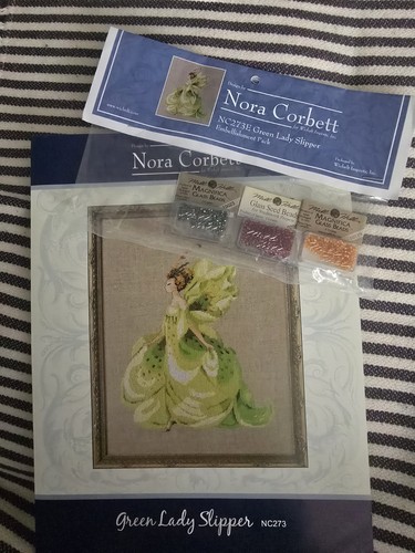 Stickvorlage perlenpaket nora - stickvorlage, +perlenpaket