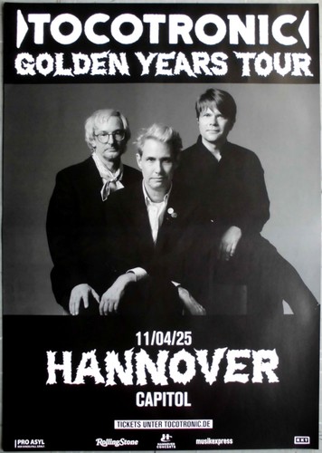 Tocotronic 2025 live in - tocotronic,