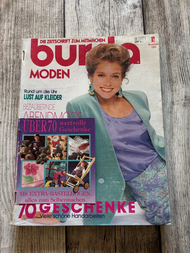 Burda moden november 1990 - burda,