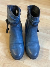 Winter Stiefeletten * blau  * Größe 39 " ausgefallene Farbe * sehr gut erh.