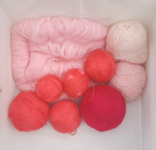 Wolle reste paket 1000 - wolle,