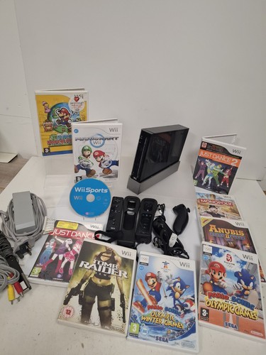 Schwarz nintendo wii bundle - schwarz,