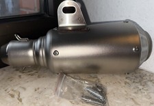 kkmoon 51mm Frosted Auspuffanlage, Universal fürs Motorrad 