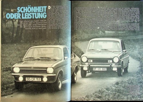 Sport auto 1974 simca - auto, 04/1974