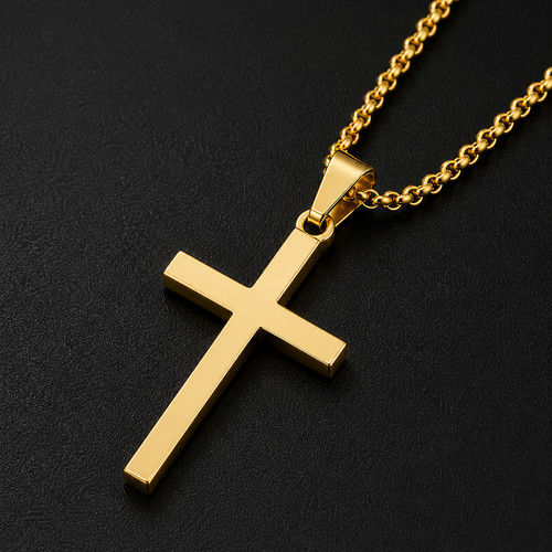 Halskette kreuz anhänger - halskette,