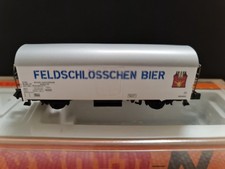 ARNOLD - Spur N – Konvolut von vier Güterwagen mit verschiedener Bierwerbung