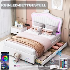 Mädchen Kinderbett 90x200cm