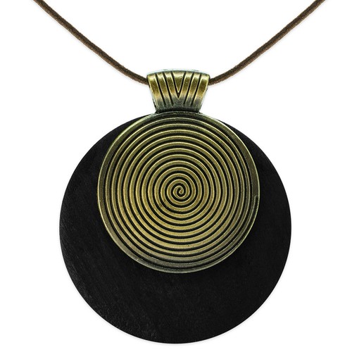 Lange lederkette mit - lange,