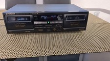 Pioneer CT-W606DR Stereo Doppel Kassettendeck  Auto Reverse HX PRO HiFi I657