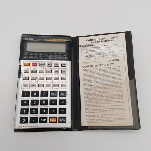 Casio 5000f scientific - casio,