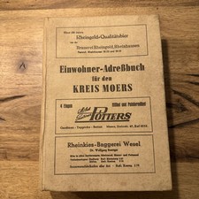 Einwohnerbuch - Adreß-Buch