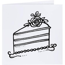 Grußkarten "Scheibenkuchen