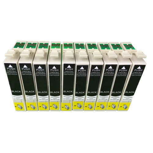 10x schwarz patrone für - für, epson