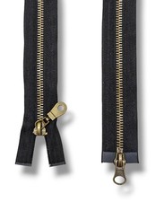 2wege Metall Reißverschluss