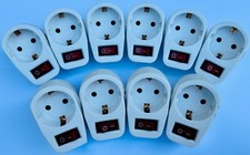10 schaltbare Steckdosen mit