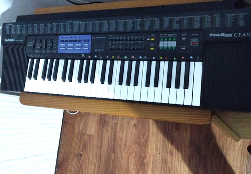 Casio 470 tonebank - casio, ct-470