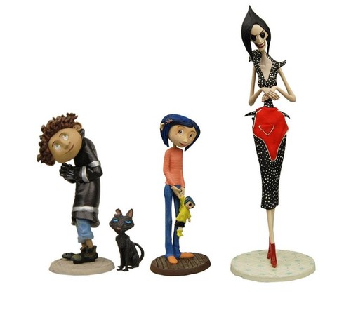 Coraline figuren 4er pack best - figuren, 4er-pack