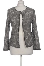Romeo Gigli Strickjacke Damen Cardigan Jacke Gr. M Baumwolle Grau #slvc0yo