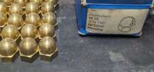 1 x M12 Hutmuttern | HUTMUTTER | Messing | Sechskant Mutter Muttern - hohe Form