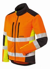 stihl protect ms schnittschutz jacke, hose forst arbeits kleidung WARNSCHUTZ