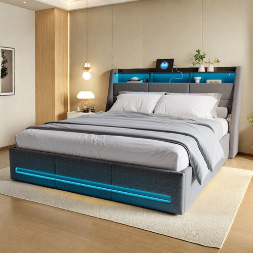 Doppelbett polsterbett 160 - doppelbett, x