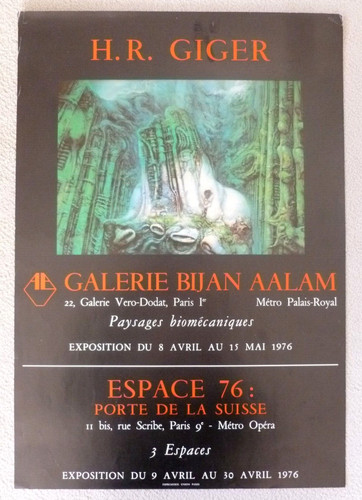 Giger paysages biomecaniques - giger,
