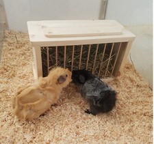 Heuraufe Meerschweinchen Kleintier Kaninchen Hase Heu Raufe Käfigzubehör 80092