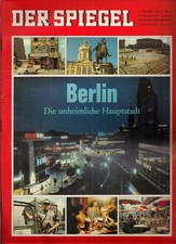Der Spiegel  3. Oktober 1966 Nr. 41 -60 Geburtstag "Berlin-Unheimliche Hauptst."