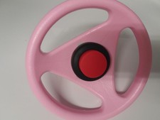 Big Bobby Car Originalersatzlenkrad Classic rosa pink Flamingo mit Hupe