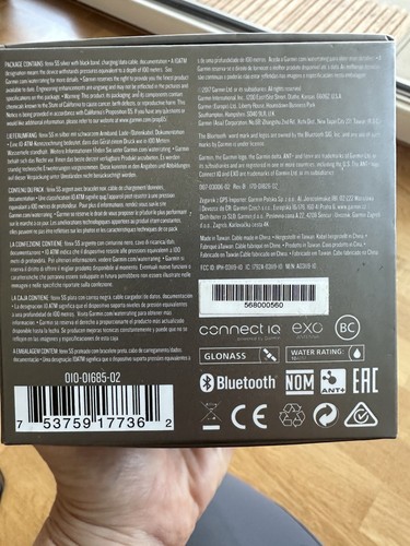 Garmin fēnix 42mm gps - garmin, 5s