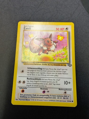 Pokémon karte evoli - -,