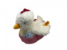 Steiff Tier Huhn 241208 Happy Farm 20 cm. Top Zustand   